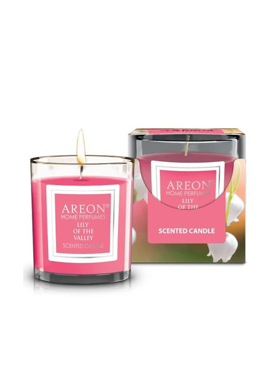 Areon Αρωματικό Κερί σε Βάζο με Άρωμα Lily Of The Valley 120gr