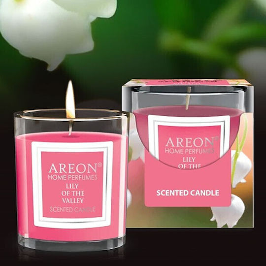 Areon Αρωματικό Κερί σε Βάζο με Άρωμα Lily Of The Valley 120gr