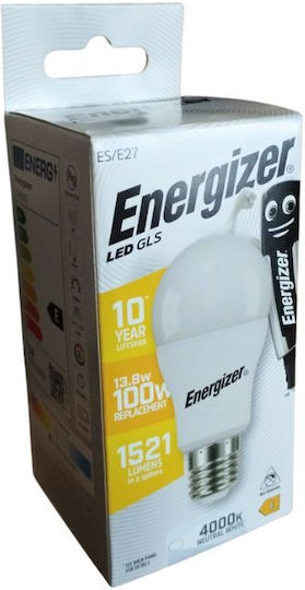Energizer LED Bulbs 13.8W for Socket E27 Natural White 1521lm 5pcs