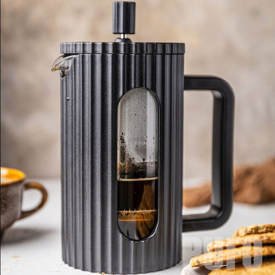 Pufo Infuser Französische Pressstempel-Kaffeemaschine 600ml Tee Kaffee Intensives Aroma Einfache Zubereitung