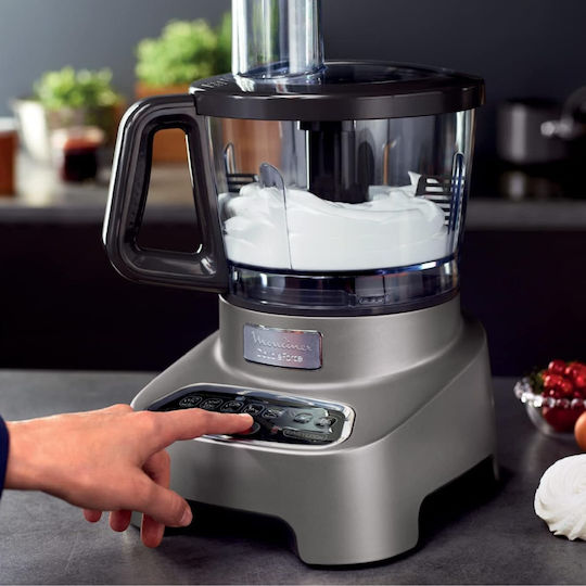 Moulinex Double Force Πολυμίξερ 1000W με Κάδο 3lt και Κανάτα Μπλέντερ
