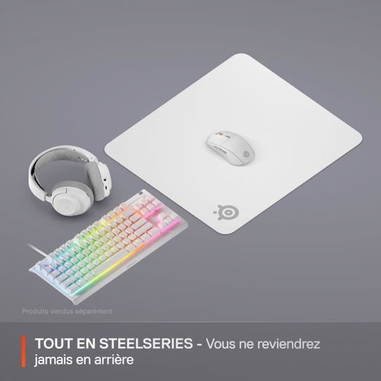 SteelSeries Qck L Gaming Mouse Pad Λευκό