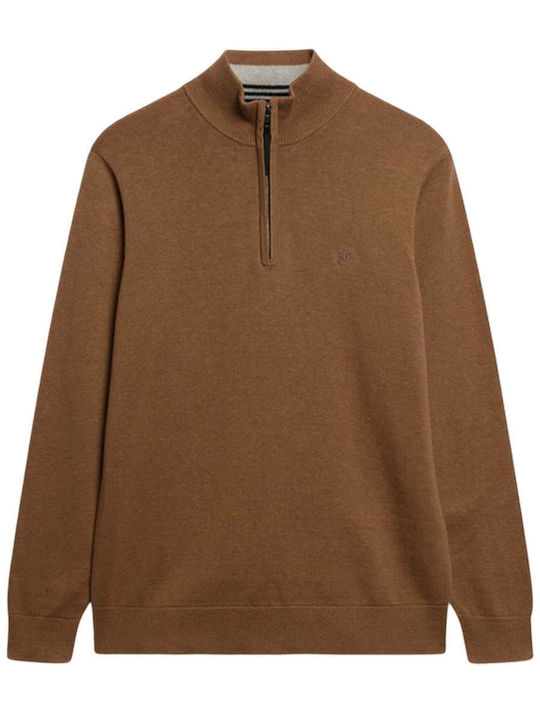 D1 Stud Long Sleeve Sweater Camel