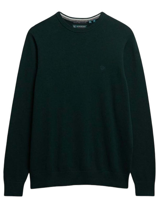 Long Sleeve Sweater Enamel Green Marl