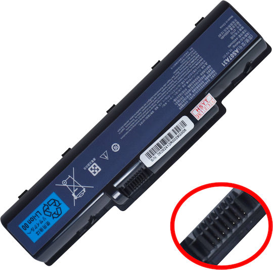 Съвместима Батерия за Acer Aspire Acer Aspire 5740D3D, 5740DG, 5740DG-332G50Mn, 740G, 5740G-336G50Mn, 5740G-524G64Mnb, 5740G-5309, 7315, 7715Z, MS2253, MS2254H, MS2264, AS07A31, AS07A32, 102765394 с 4400mAh