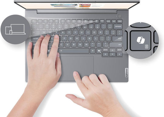 Lenovo ThinkBook 14 G8 14" Full HD Core Ultra 7-255H 16GB 512GB SSD Fără Sistem De Operare Tastatură Engleză SUA