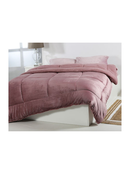 Silk Fashion Комбинирано одеяло Куинсайз 240x260бр Solid Rust Red 280 г/м²Gsm