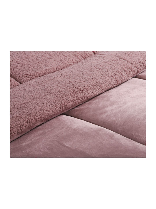 Silk Fashion Комбинирано одеяло Куинсайз 240x260бр Solid Rust Red 280 г/м²Gsm