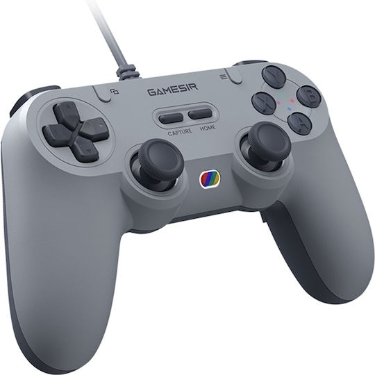 Gamesir T3 Жичен Геймпад с Хол Ефект Стикове за Android / PC Сив