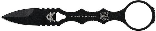 Benchmade Mini Socp Μαχαίρι Ρίψης Επιβίωσης Μαύρο