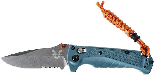 Benchmade Мини Адирa Джобно Ножче Син