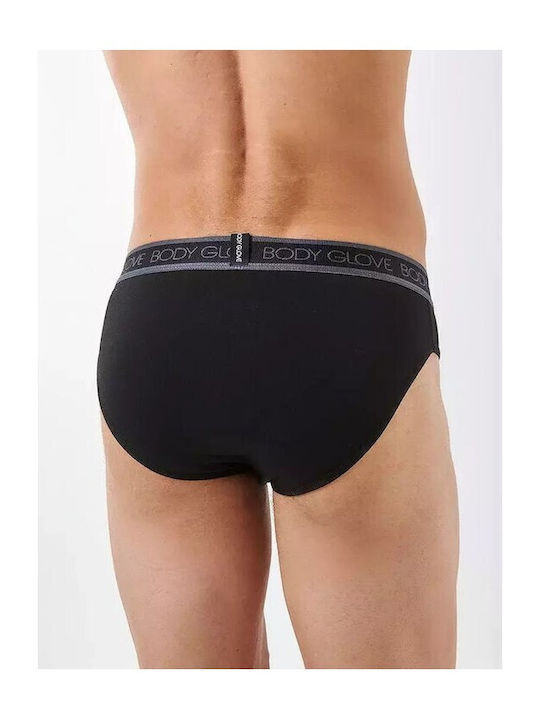 Herren Slips Black/green 2Packung