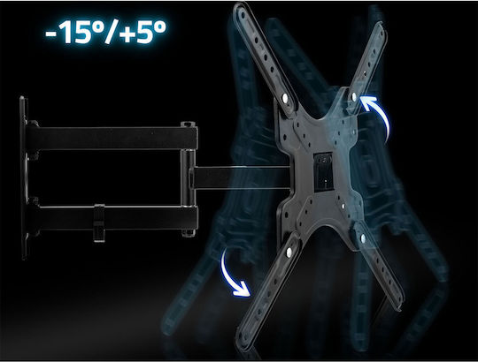 Humberg Wall TV Mount with Arm up to 56" and 30kg