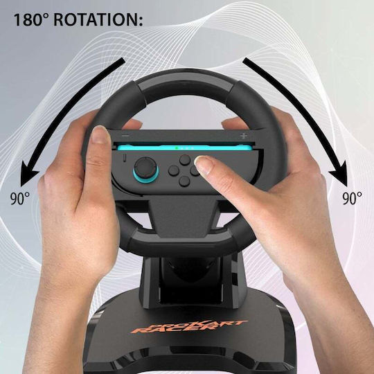 Subsonic Волан с Педали за Switch 2 / Switch с 180° Градуса на Въртене
