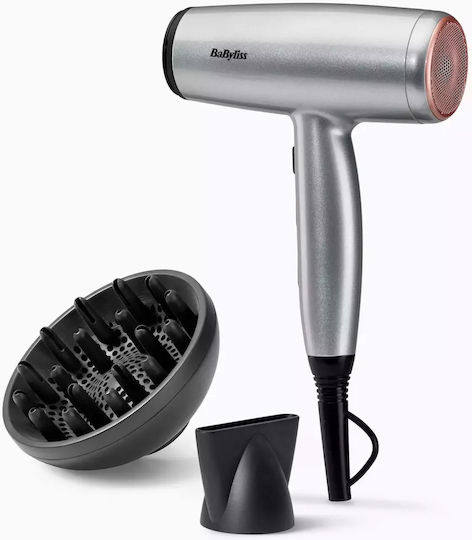 Babyliss Επαγγελματικό Πιστολάκι Μαλλιών Turbo με Φυσούνα 2100W