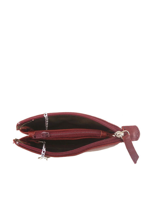Δερμάτινη Κλειδοθήκη Πουγκί Mybag 338 Red Κοκκινο