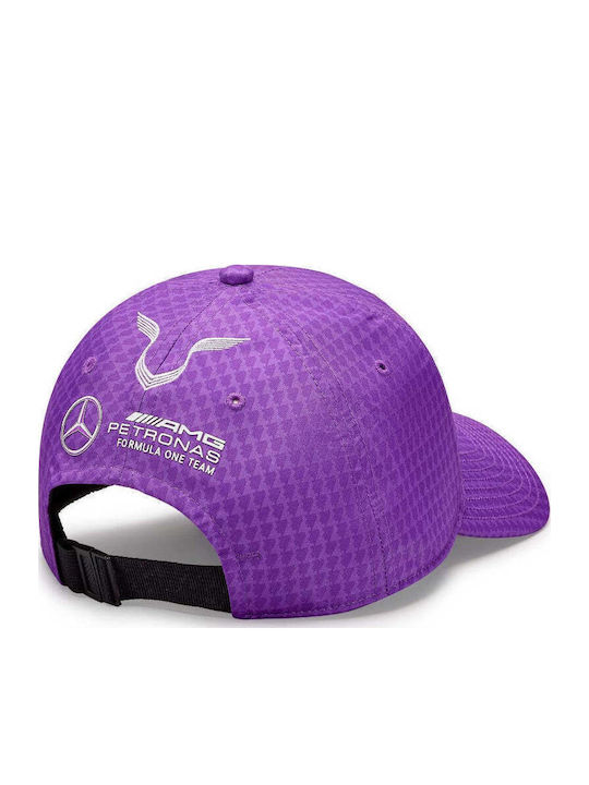 Mercedes Team Lewis Hamilton Col Driver Baseball Jockey Purple 2023