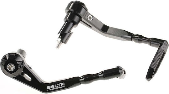Kean Protecții mânere motocicletă Belta KLG-106 Protecție negru pentru mânere de motocicletă în culoarea Negru