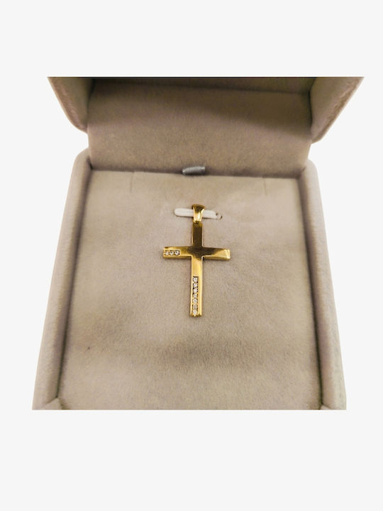 Vergoldeter Kreuz K14 Gewicht 1.9gr Vergoldeter Kreuz K14 Gewicht 1.9gr