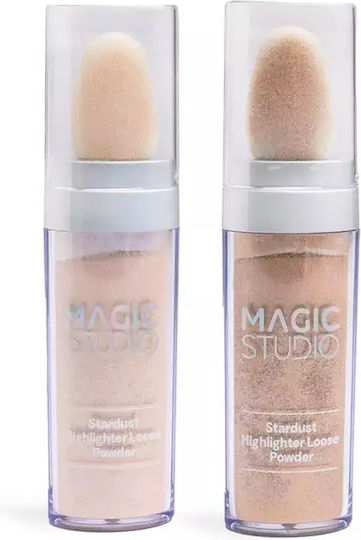 Idc Magic Studio Stardust Highlighter Loose Powder Γκλίτερ Προσώπου & Σώματος 9,6gr 02 Gold