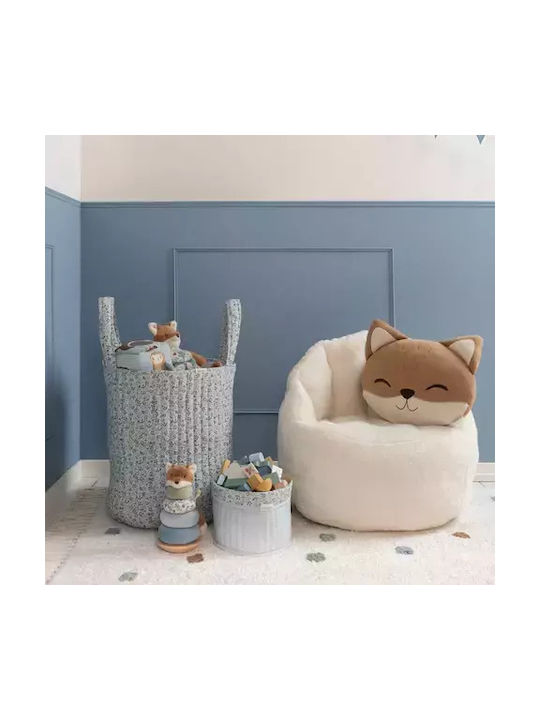 Little Dutch Knitted Fox Pillow Forest Friends