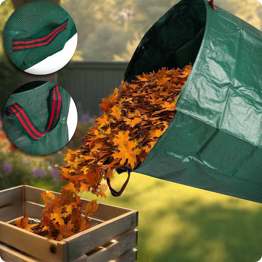 Sac de grădină pentru frunze 272 L Plonos Pl-524 Verde