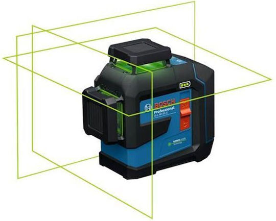 Γραμμικό Αλφάδι Laser Πράσινης Δέσμης 3.7V με Εύρος Εργασίας 80m
