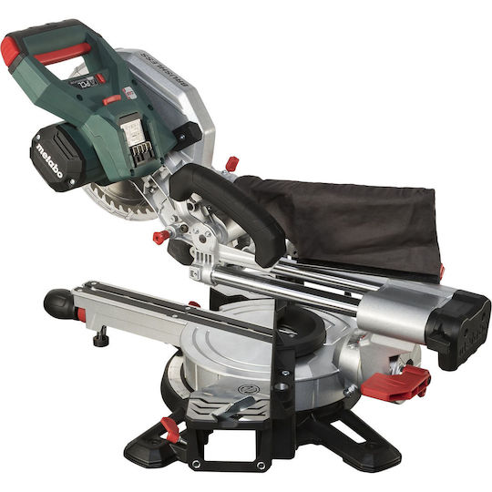 Metabo KGS 18 LTX BL 216 2x 8,0Ah Fierăstrău Cu Tăietor De Unghi La Rețea Diametru Disc 216mm