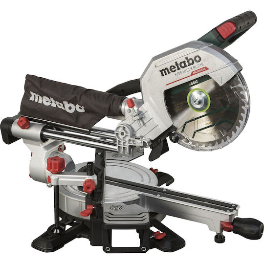 Metabo KGS 18 LTX BL 216 2x 8,0Ah Fierăstrău Cu Tăietor De Unghi La Rețea Diametru Disc 216mm