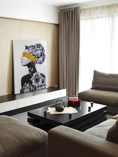 Perfil Ii 498159 – Gemälde Acrylic 90x120cm Goldene Details Perfil Ii 498159 – Gemälde Acrylic 90x120cm Goldene Details