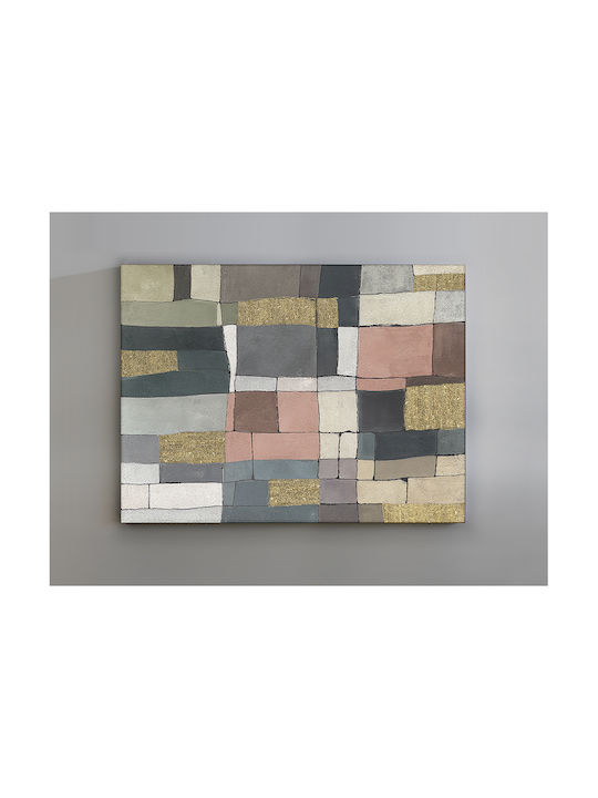 Zonas 788625 – Ζωγραφικός Πίνακας Acrylic 120x160cm Χρυσές Λεπτομέρειες