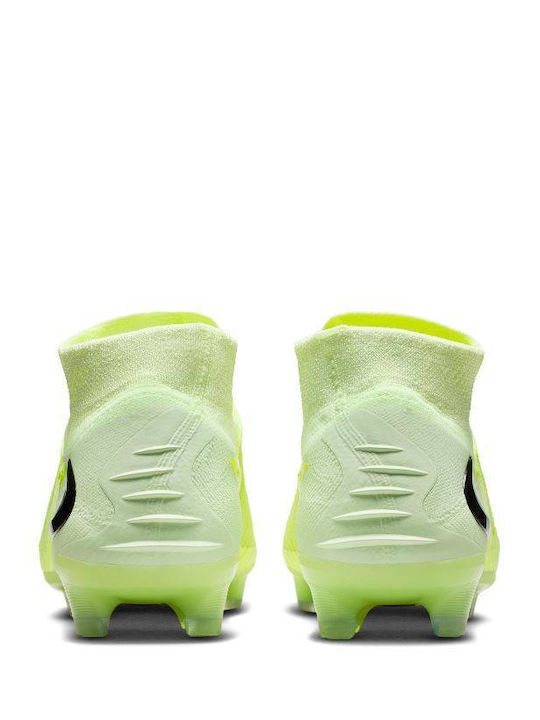 Nike Phantom 6 High Elite Football Shoes with Cleats Yellow
