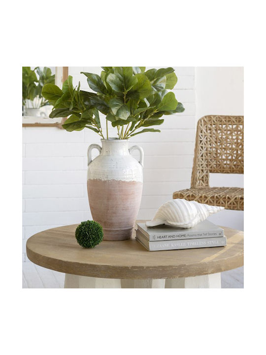 Artekko Decorative Vase Candia Orange 22x22x40cm