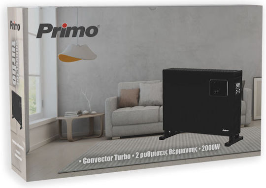 Primo Конвектор Подов 2000W Черен
