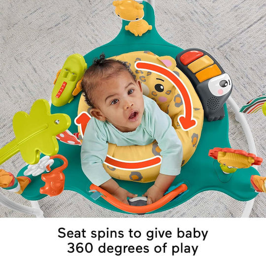 Baby Jumper Baby Jumper Tiger Cu Lumină și Sunete Pentru 6+ Luni