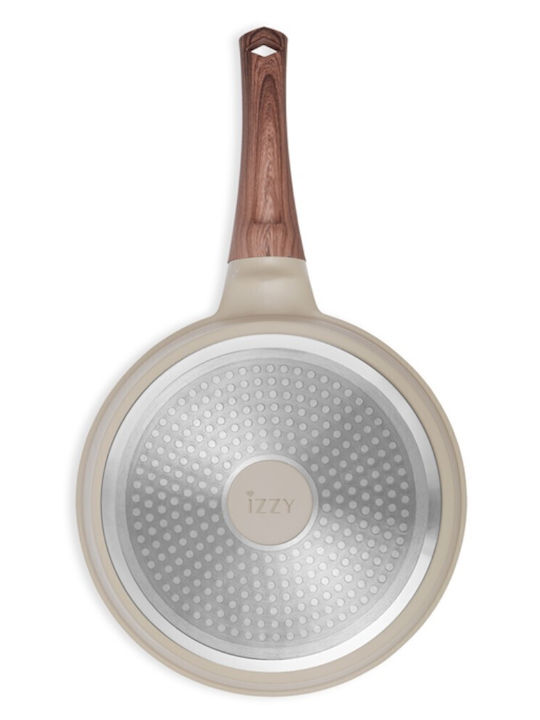 Izzy Elea Tigaie Sauté din Aluminiu cu Capac cu Înveliș Ceramic 28cm