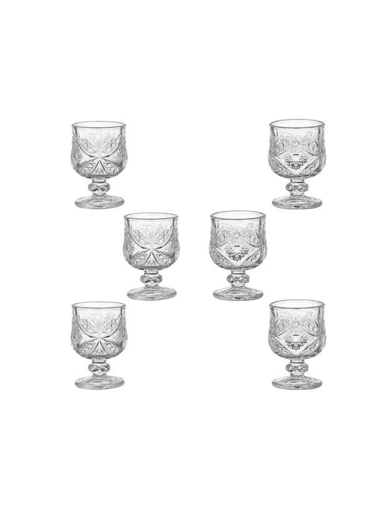 Set Gläser aus Glas 45ml 6Stück