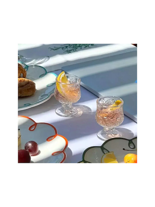 Set Gläser aus Glas 45ml 6Stück