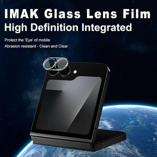 Imak Camera Protection Tempered Glass Transparent for the Galaxy Z Flip6 / Z Flip7 FE