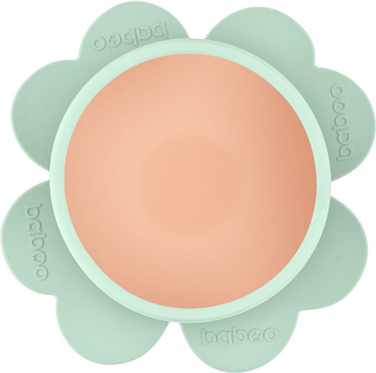 Baboo Bol pentru copii din silicon Verde
