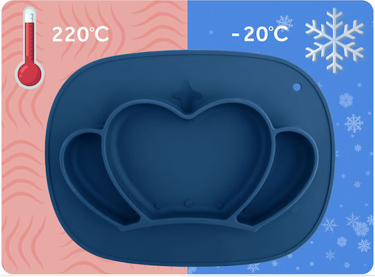 Ricokids Παιδικό Πιάτο Φαγητού από Σιλικόνη