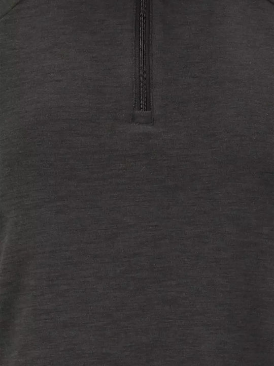 Bluza Damă Gri cu Fermoar