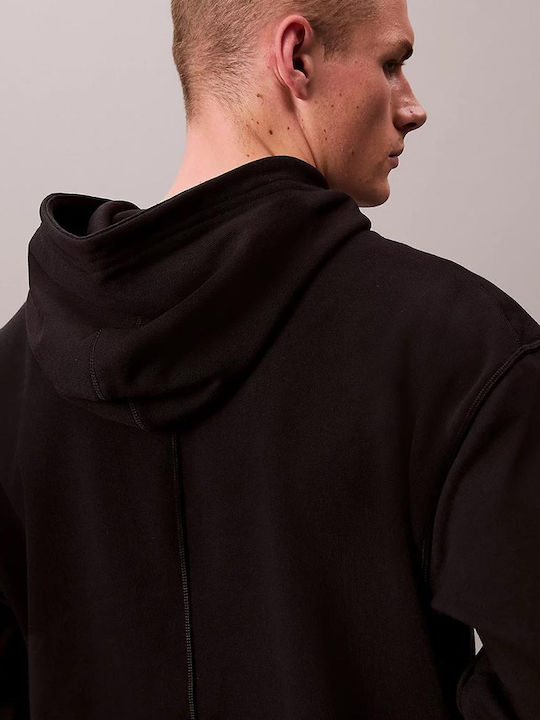 Sweatshirt with Hood Black