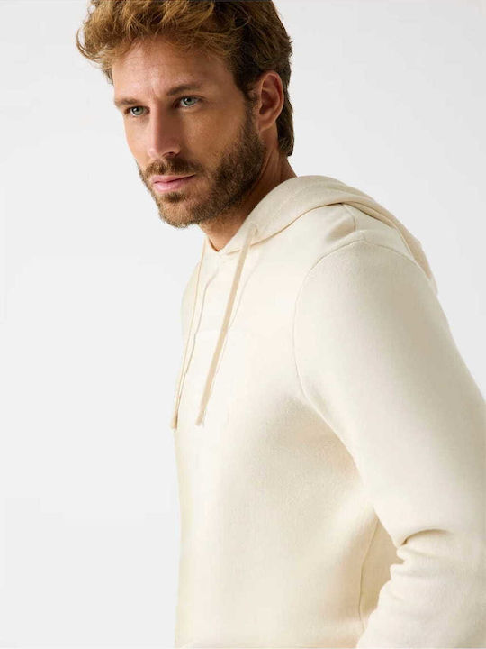 Hanorac cu Glugă Ecru