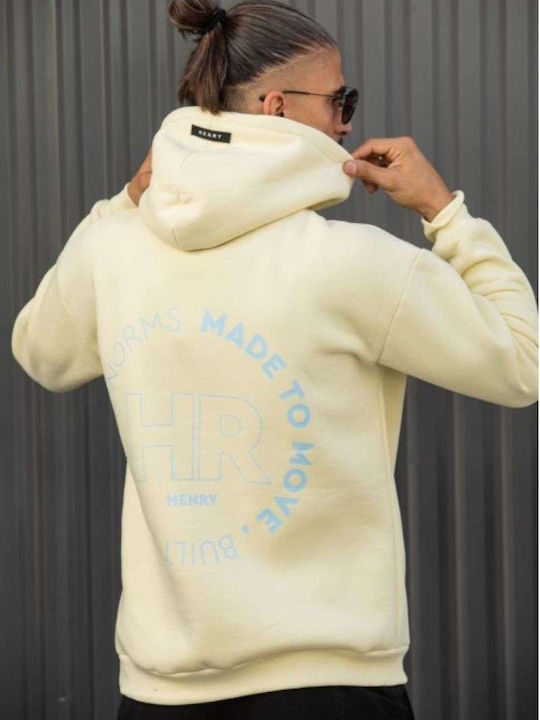 Sweatshirt with Hood Yellow