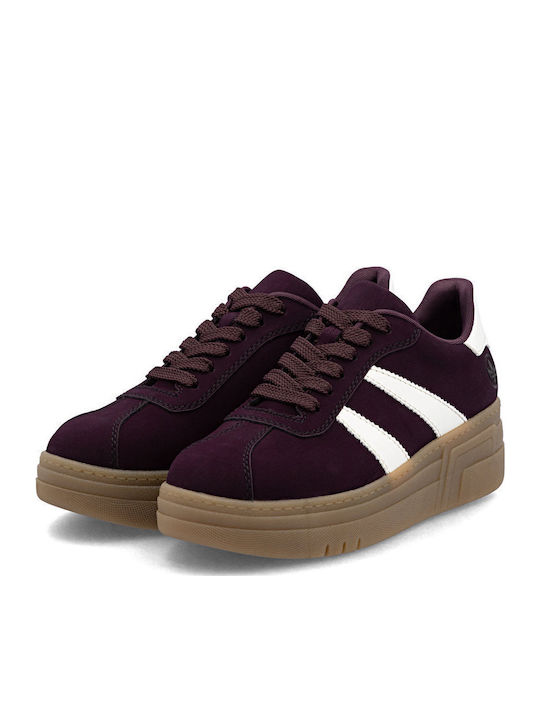 Anatomical Sneakers Burgundy