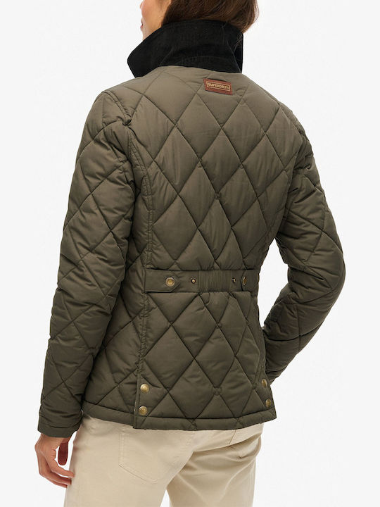 Women's Lifestyle Jacket for Winter Khaki