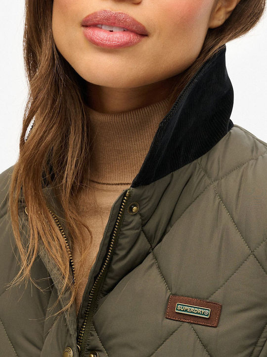 Women's Lifestyle Jacket for Winter Khaki