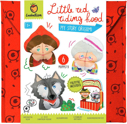 Ludattica Οριγκάμι Little Red Riding Hood για Παιδιά 5+ Ετών