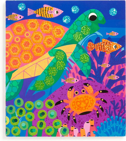 Set De Activități Poster Și Autocolante Ocean Life Sticker Sparkle